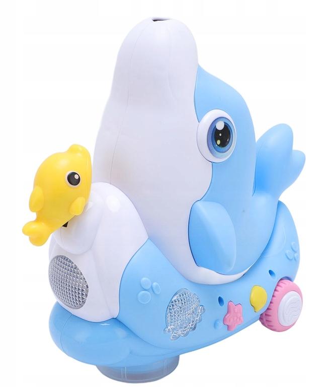 Electric Dolphin Toy with Music and Lights with Ball for Kids Rides