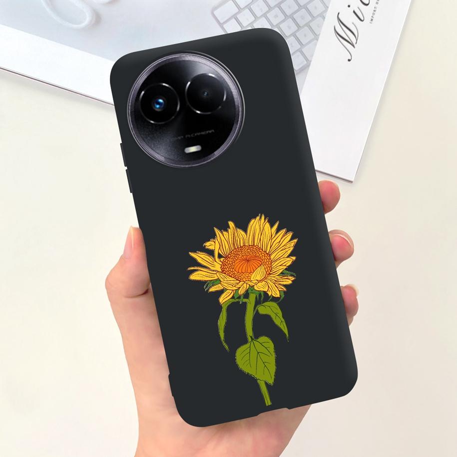 Shockproof Case For Realme 11 5G / Realme 11X Phone Cover Fashion Girls Soft Silicone Funda For Realme11 11 X 2023 RMX3785 Coque