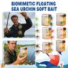 Momeală Moale Bionică de Arici de Mare pentru Pescuit Material TPE Plutește Pachet de Momeli Moi Tip Vierme Potrivit pentru Pescuit în Apă Dulce și Sărată cu Cutie de Depozitare