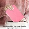 Origami Standing Shell Cover with Magnetic PC Back Cover Ebook Case Waterproof for Kindle Paperwhite 12th Gen 2025 Released 7In