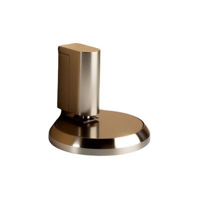 No Drill Design Mechanical Locking Door Stopper Magnetic-Free Design Invisible Installation Magnetic-Free Door Stopper