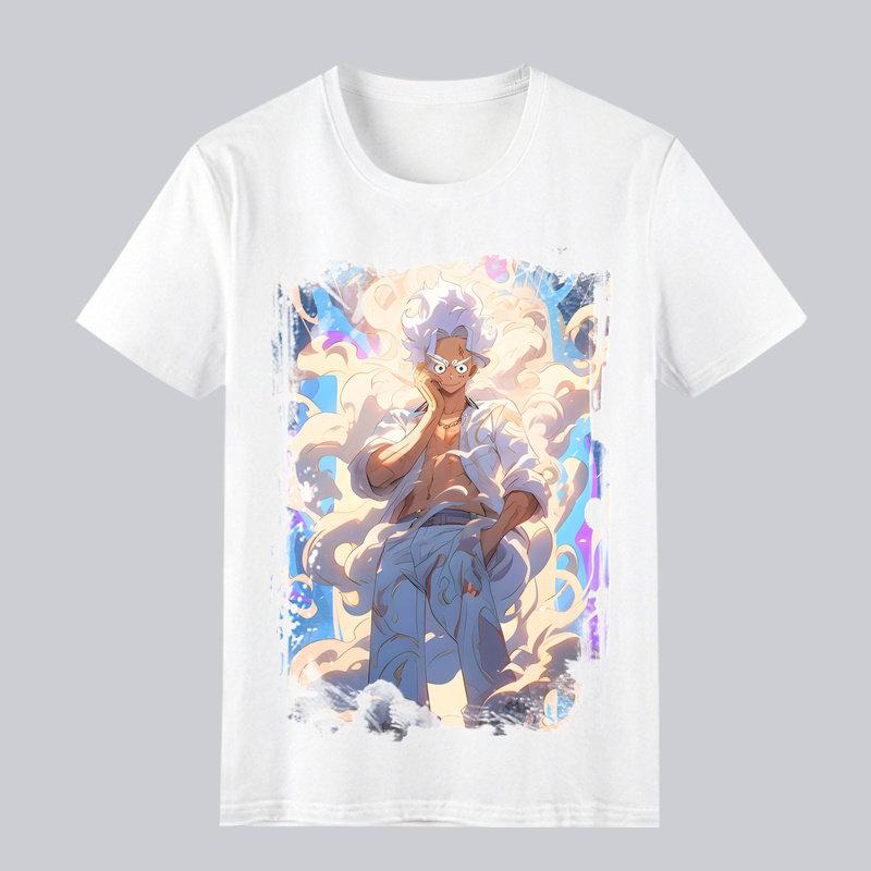 One Piece Print T-Shirt Cool Casual Comfortable High-Quality Cotton Clothing