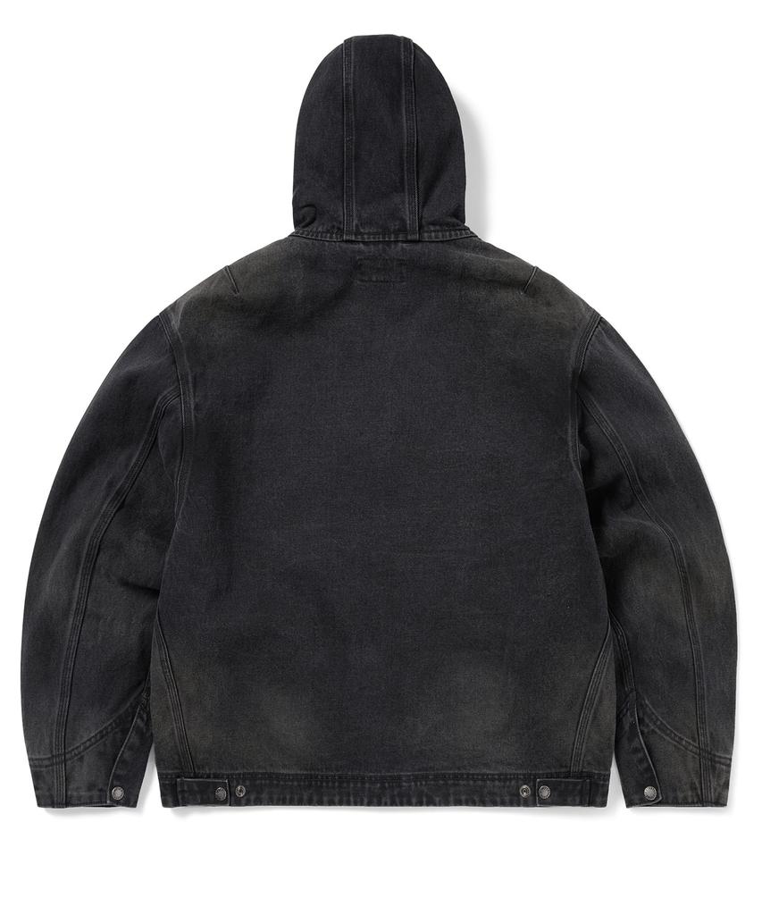 Thisisneverthat Washed Carpenter Jacket Black