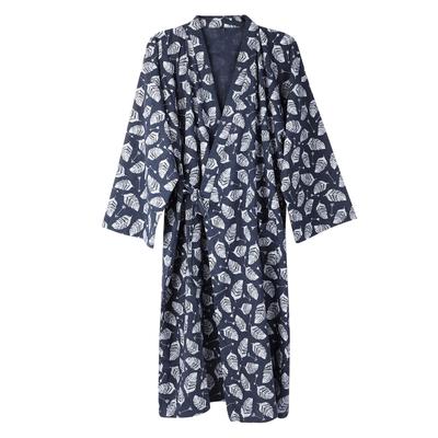 Men's Jinbei Pajamas, Cotton, Spring, Summer, and Autumn, Loungewear, Loungewear, Sleepwear, Nightwear, Front-Opening, Lightweight, with Chest Pocket,
