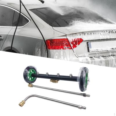 Undercarriage Cleaner Pressure Washer Double Function Underbody Car Wash Water Broom for RV Truck
