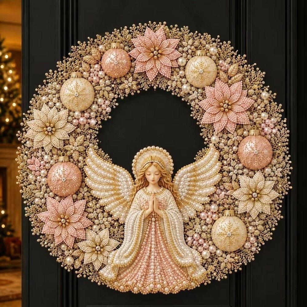 20cm DIY Hangende Hanger Kerstboom Kerst Charme Creatieve Diamanten Kunst Kits Voor Volwassenen