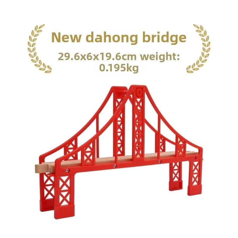 Wooden Railway Bridge Accessories All Kinds of Track Bridges Fit for Major Wooden Railway Brands Educational Gifts for Children