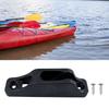 Canoe Kayak Cord Lock Rudder Control Black Nylon Self-Lock Rope Cord Tensioner Runner Anchor Jam Cleat Boat Accessories