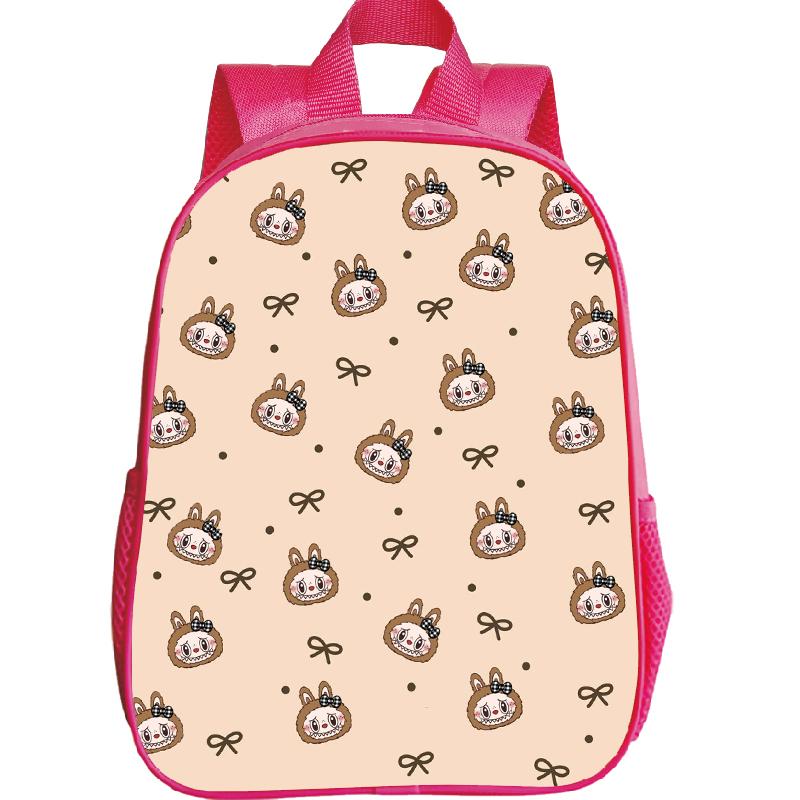 

Labubu The Monsters Рюкзак для детского сада Мультяшный Детский Малыши Розовые Сумки Детский Школьный Рюкзак 1