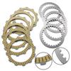 Clutch Friction Steel Plates Kit 22201‑KY2‑000 22321‑GHB‑811 Fit Honda CB500K CB550 CB650SC Nighthawk 650 Engine Clutch Disc