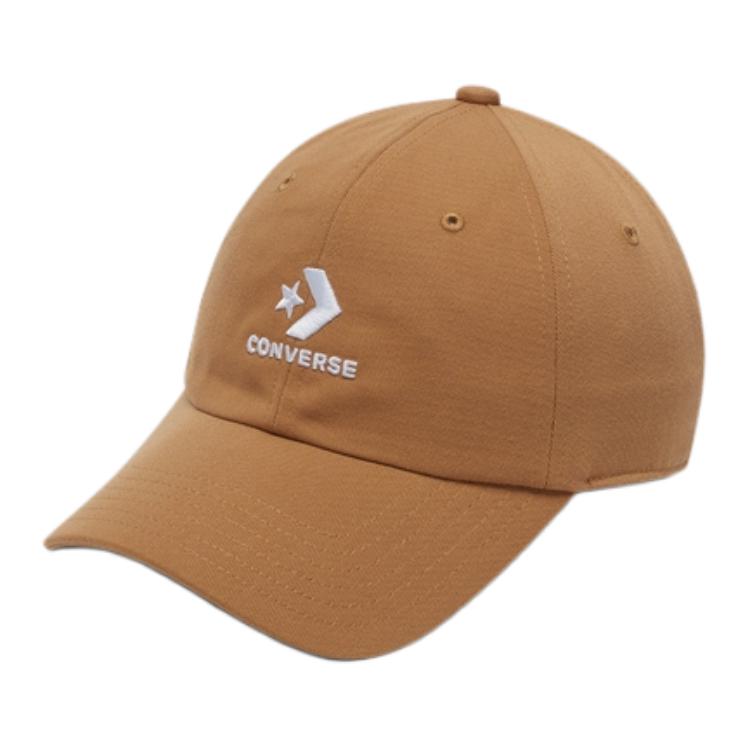 Converse Polyester Baseball Caps Unisex Brown 10022131-A24 F