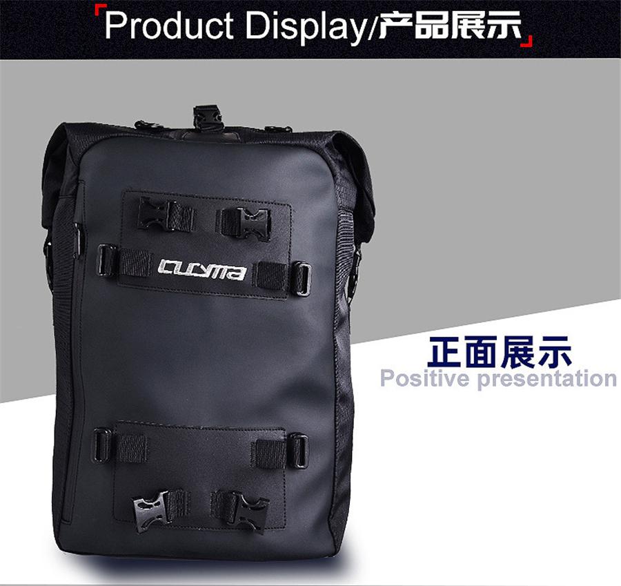 For Rear Seat Bag One Medium And One Small-Cb-20901