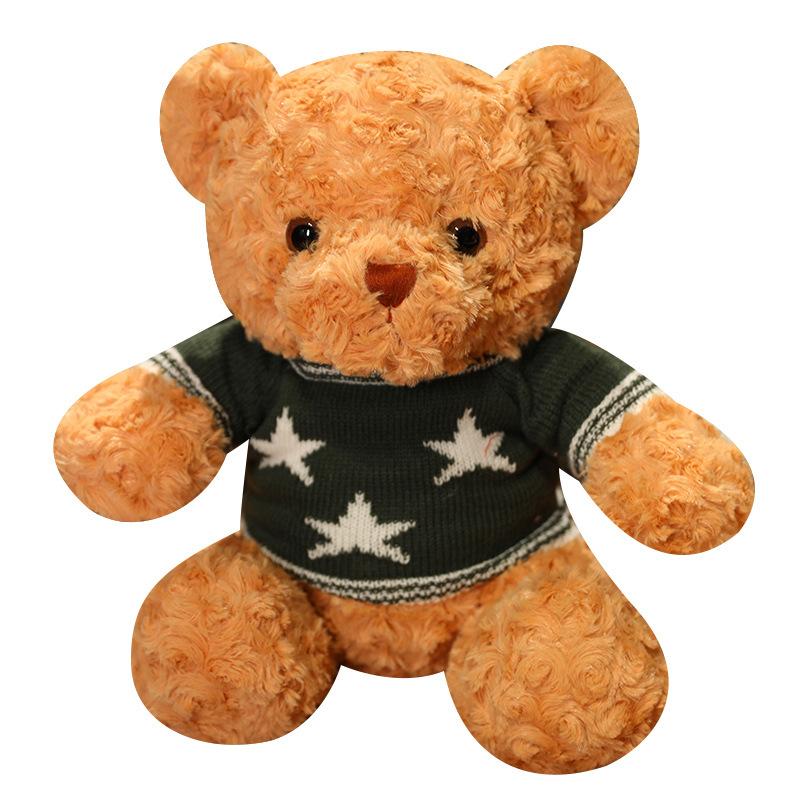 Bear Doll Cute Teddy Bear Doll Girl Sleeping Pillow Hug Bear Plush Toy Gift