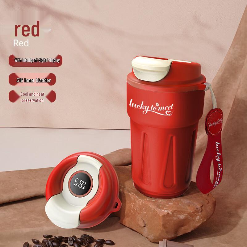 Xihe Smart Temperature Display 316 Stainless Steel Insulated Mug