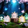 Kunlun Nine-Tailed Fox: 2nd Gen Lighted Resin Figurine - Little Fox Desktop Ornament