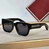JMM INS Enzo Acetat quadratische Sonnenbrille für Männer und Frauen Designermarke handgefertigt in Japan klassische Vintage-Brille mit Etui