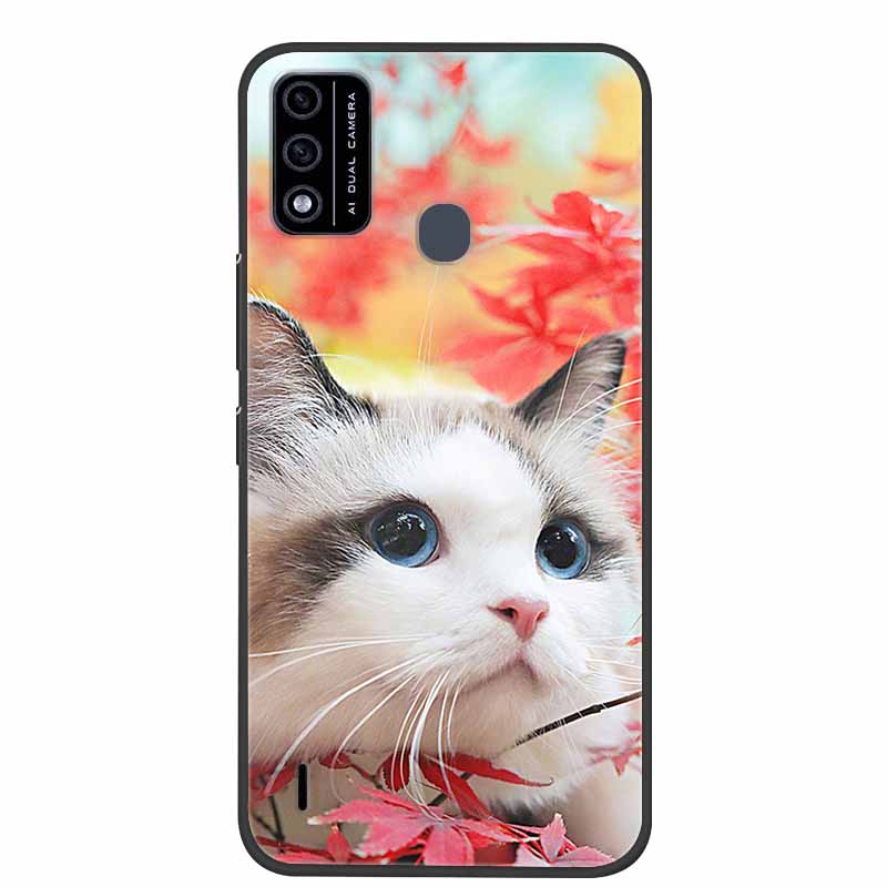 For Itel A48 Case Soft Silicone Cool Cartoon Case For ItelA48 Back Cover for ITEL A 48 Cases Fashion TPU Phone Fundas New Capa
