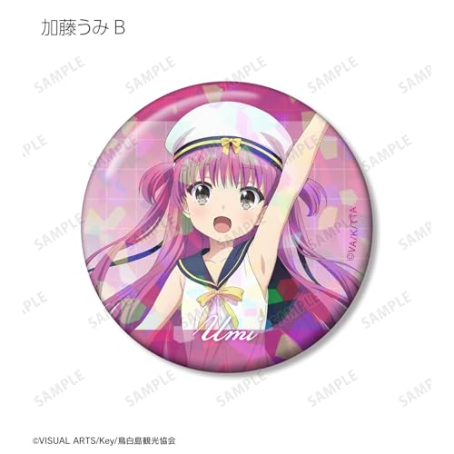 TV Anime "Summer Pockets" Trading Hologram Can Badges Box of 10