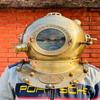 Scuba Anchor Diving Helmet 1921 Anchor Engineering Diving Helmet Brown Diving Helmet Marine Diving Divers Helmet.