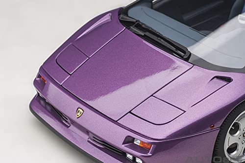 AUTOart 1/18 Scale Lamborghini Diablo SE30 VIOLA SE30/Metallic Purple Finished Product, One Size, 79158
