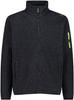 Herrenjacke CMP Fleece Jacquard-Strick-Tech-Jacke (38H2237)