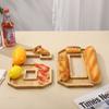 Decorative Wooden Number Charcuterie Board Fillable Food Platter Serving Trays  for Home