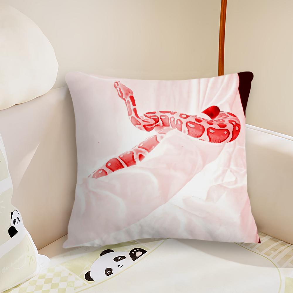 Band Sir CChloe July Home cushion cover Pillow Case Plush Fabric Soft Double Sided Print Sofa Cushion Cover Throw Pillow Covers
