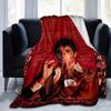 1pc Scarface-Inspired Home Decor, Living Room, Bedroom, or Travel, Perfect as a Gift, this Multi-Use Blanket is Ideal for Couches, Outdoor Activities,