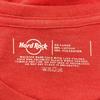 HARD ROCK CAFE Print Pattern Short sleeve T-shirt XXL Red Biggs Women Used
