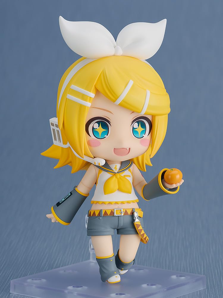 Good Smile Company Nendoroid Character Vocal Series 02 Kagamine Rin Len Kagamine Rin Plastic Painted Movable Figure & 2.0 Non-scale