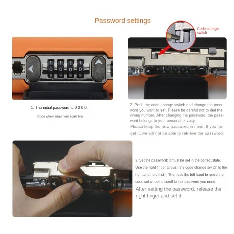 Přenosný Bezpečný Heslo Mini Trezor Bezpečnostní Trezor Drátové Lanko Pevné Šperky Hotovost Karta Mobilní Telefon Úložný Box