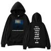 Hoodie for Men Billie Hit Me Hard and Soft