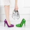 French Princess Style Wedding Stilettos - Elegant Pointed Toe High Heels for Adults Plus Size Cosplay Show