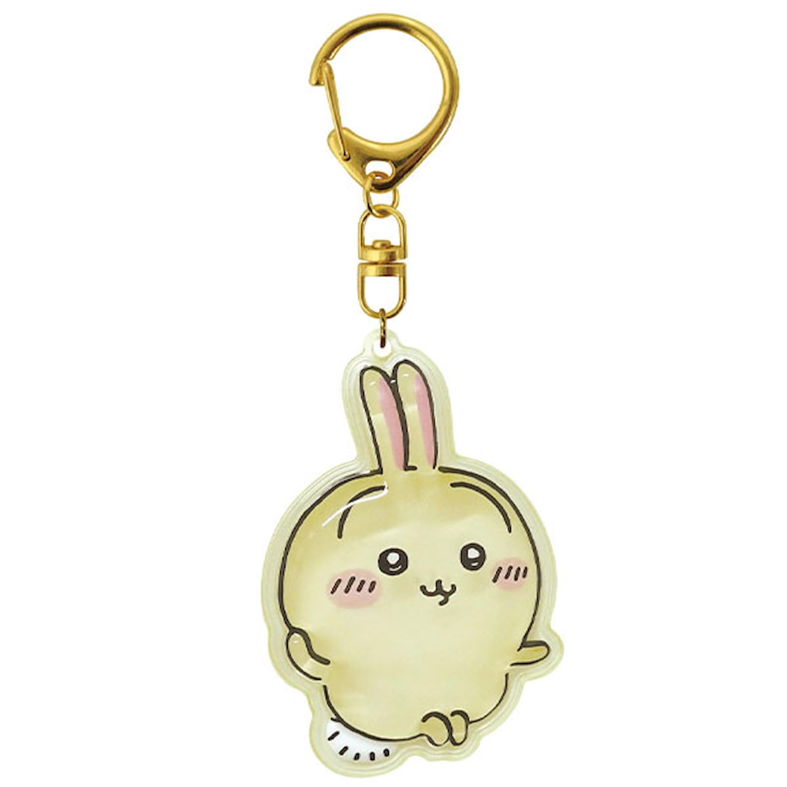 

Chiikawa Plump x x D1cm [K Company] Keychain, Rabbit, CKW-PU-UG, H5.4 W4.8
