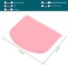 Cross Half-Circle PE Plastic Scraper: Flour, Cake, Cream Spatula & Dough Cutter for Baking