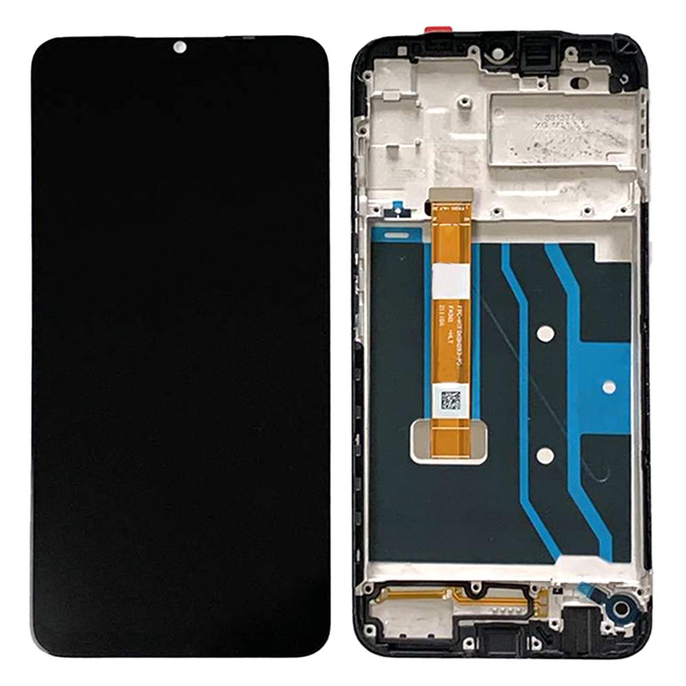 For Realme Narzo 20 Grade B LCD Screen and Digitizer Assembly+Frame Replace Part (without Logo)