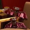 Cartoon Purple Cute Bat Plush Toy For Christmas And Halloween Decoration