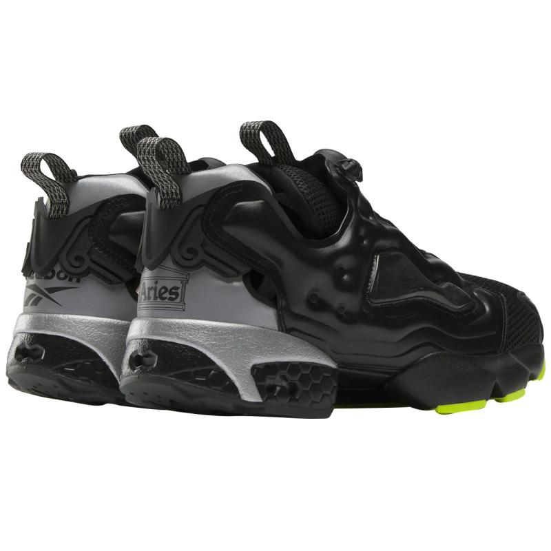 Reebok Aries X InstaPump Fury 94 'Black Lime' Sneakers 100208650