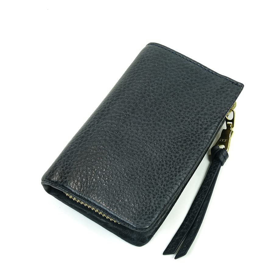 

Baggy Port Buffed Leather Key Case, Smart Key Compatible, LZKM-785 (Navy)
