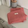 New winter men's and women's scarves solid color knitted wool soft waxy Korean couples versatile fashion warm and thicker