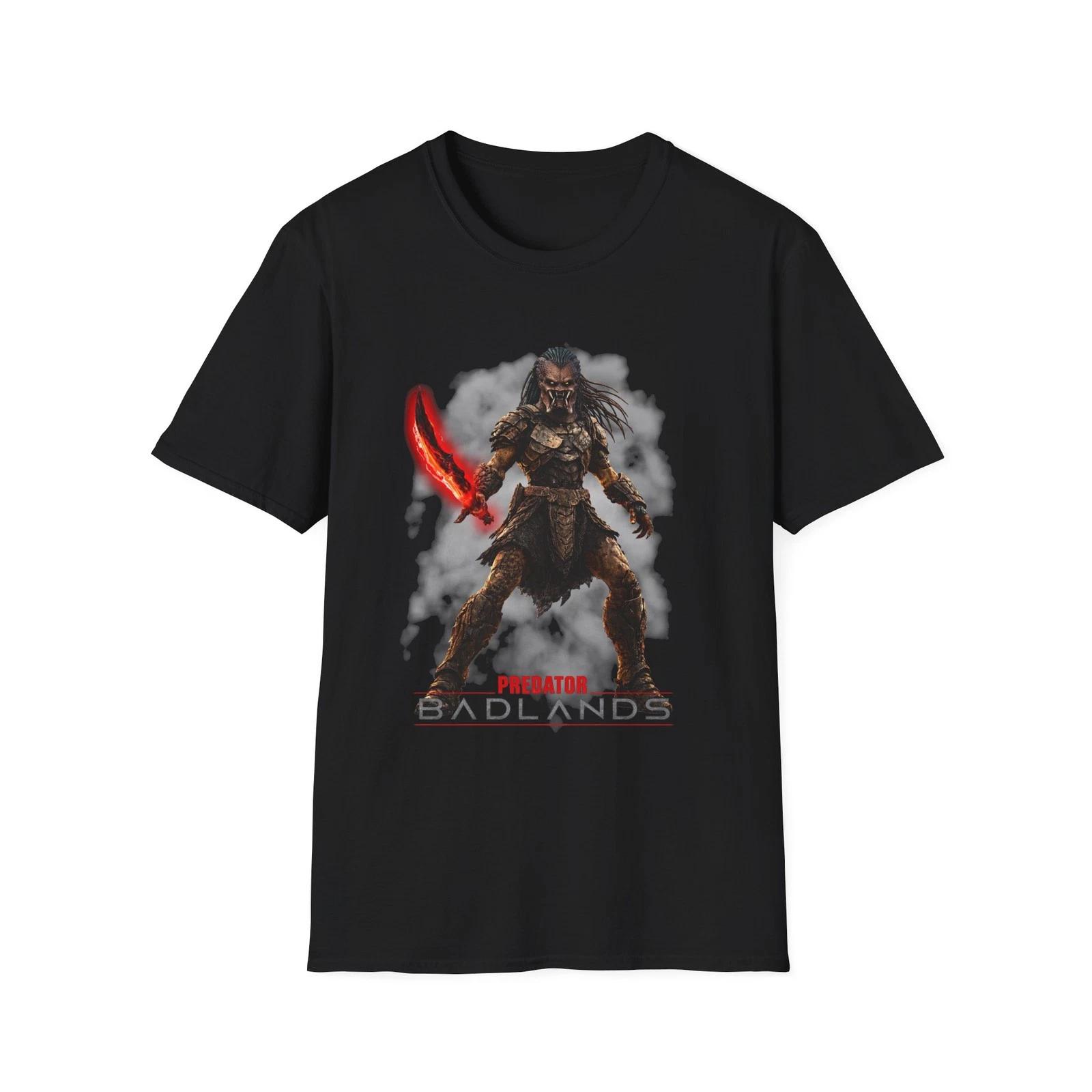Predator Badlands graphic T-Shirt | Sci-Fi Creature Illustration L