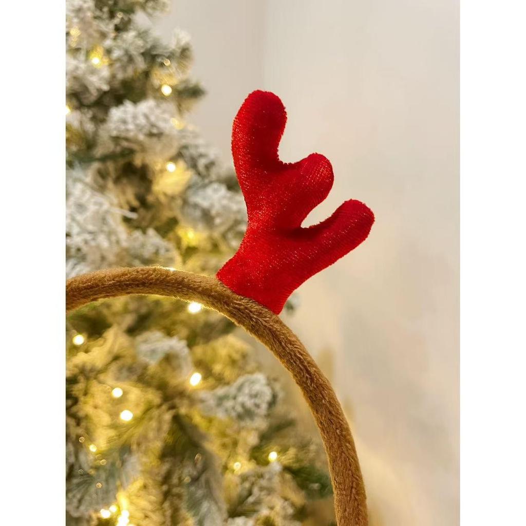 Reindeer Antler Headband for Children and Adults - Festive Christmas Costume Accessory