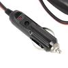 Cigarette Lighter Plug with Switch and 50 Cm Cable with Connectors
