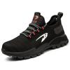 Men Safety Shoes Metal Toe Indestructible Ryder Shoe Work Boots with Steel Toe Waterproof Breathable Sneakers Work Shoes