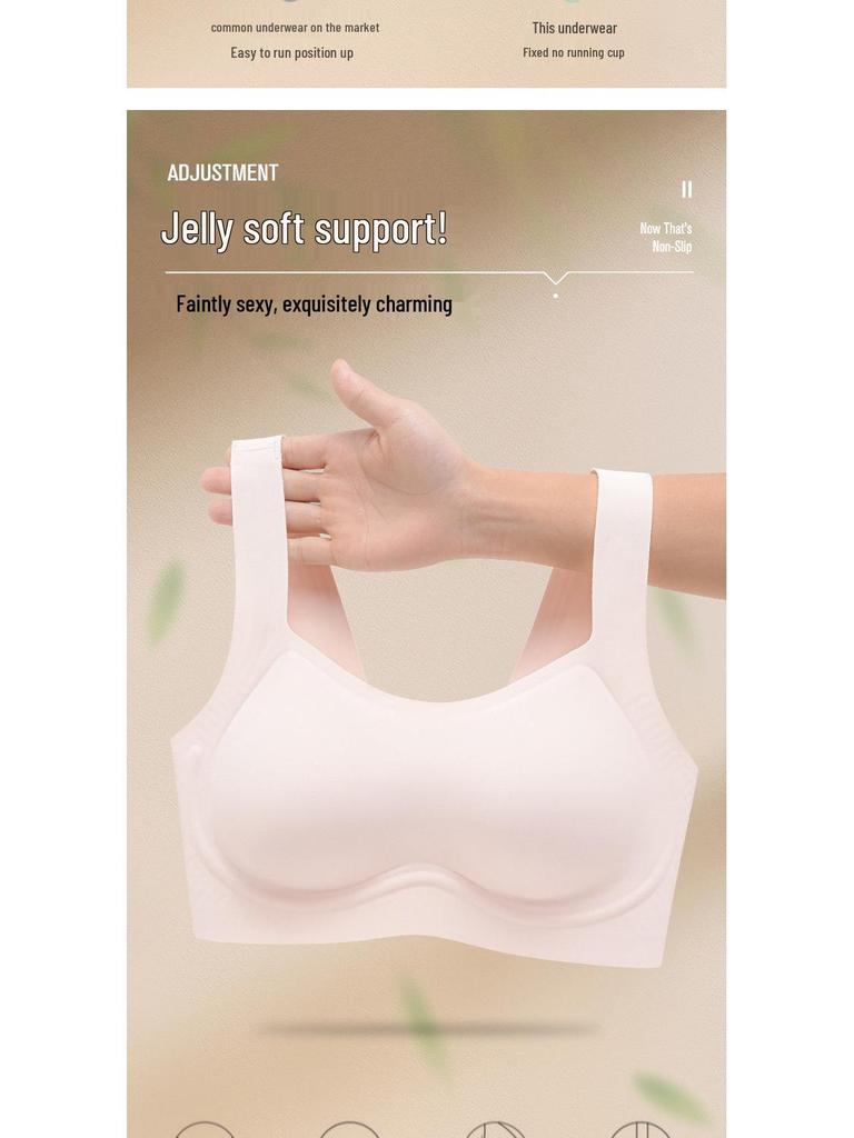 European & American Seamless Lift Wire-Free Bra - Anti-Sag & Supportive Design for Women