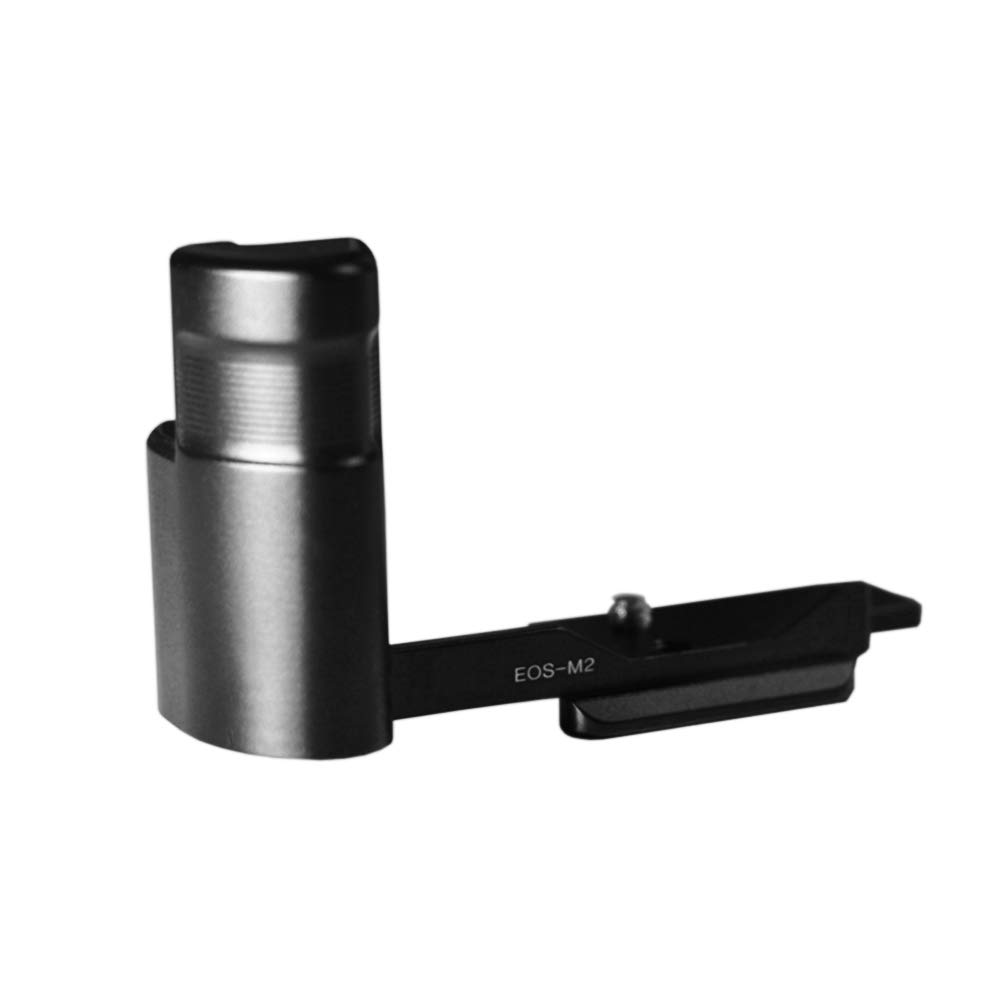 Kinokoo Metal L-Shaped Quick Release Plate Bracket for Canon EOS-M2/EOS-M2 with 1/4" Screws