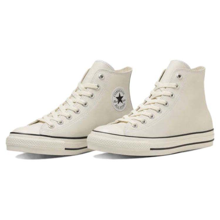 Converse Cons Pro Leather Hi Comfortable Durable Shock Absorption High-Top Canvas Shoes Unisex sneaker Off-White 31311310