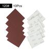 110*100mm Schleifpapier 60-1000 Körnung Zubehör Aluminiumoxid Rot Sets