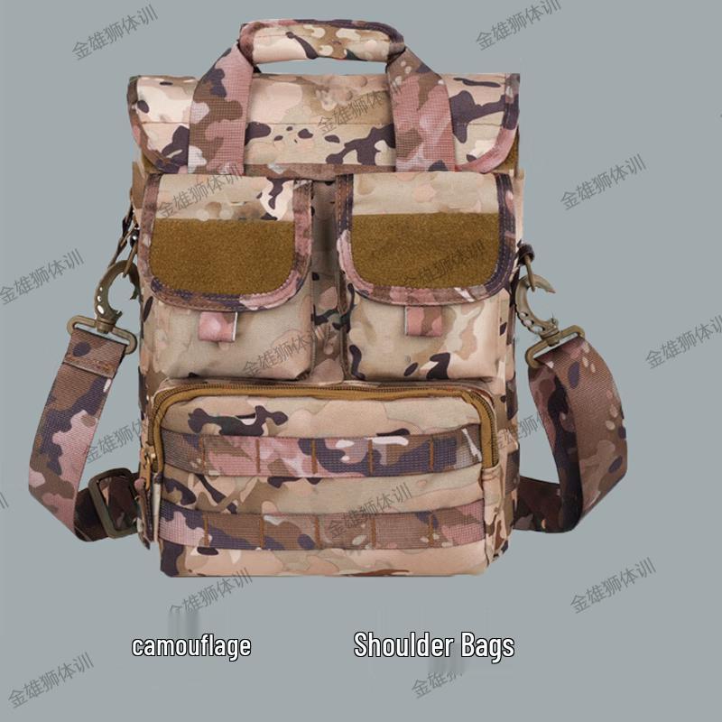 

Golden Lion Camouflage Multi-functional Shoulder Bag