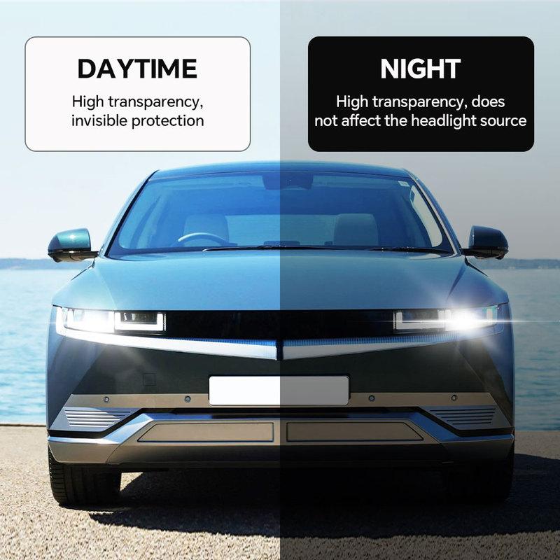 For Hyundai IONIQ 5   Accessories Pre-cut Car Headlight Paint Protection Film Rearview Mirror PPF Clear Decal Sticker